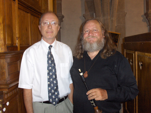 Yvon Bréhu et Jean Baron