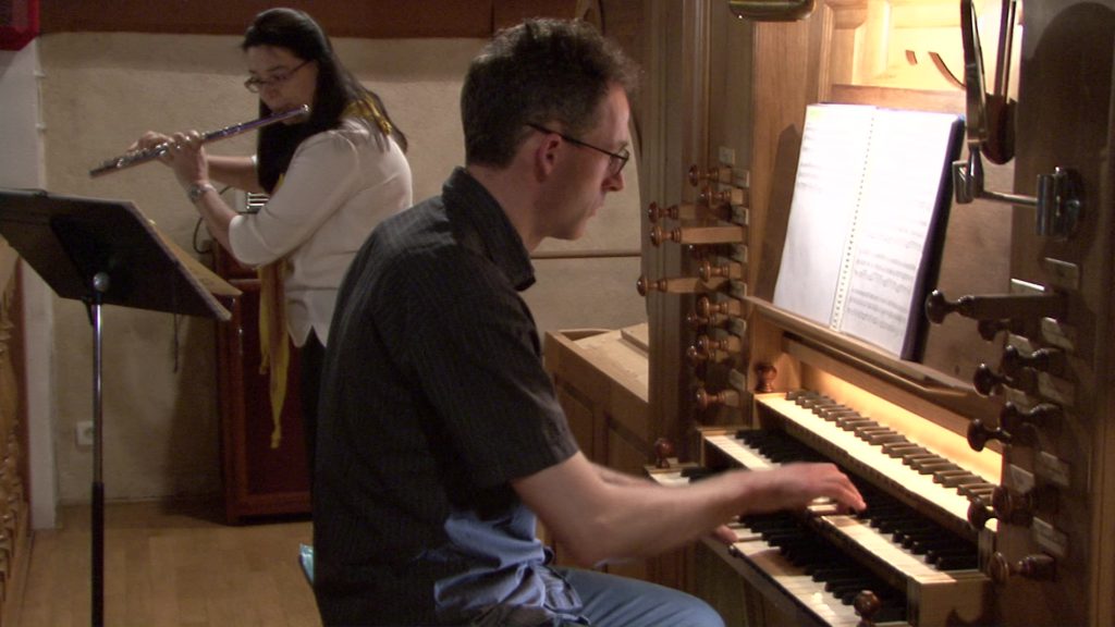 Anne-Catherine Leissen-Botrel (flûte) et Loïc Georgeault (orgue)