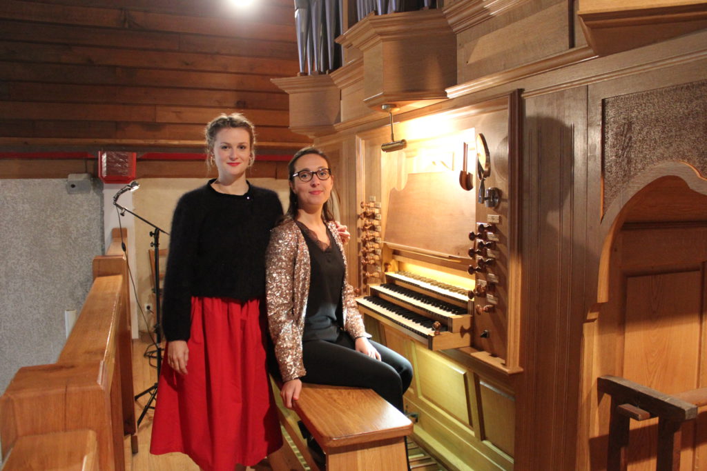 Pauline Rinvet et Coralie Amedjkane